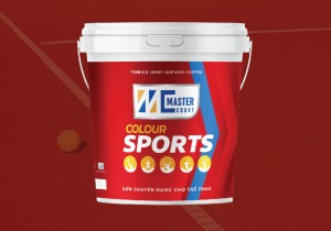 [MASTER COURT] Colour Sports - Sơn chuyên dụng cho sân thể thao (thùng 18L)