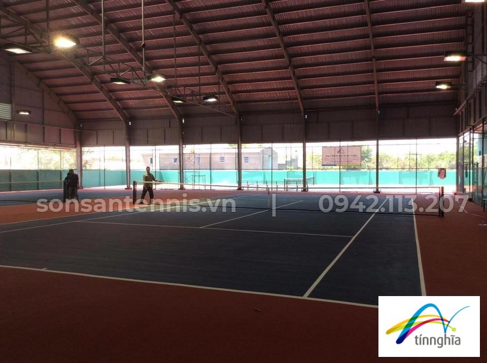 [Dự án] 03 Sân tennis, 02 mái che ở Nguyễn Hội, Phan Thiết