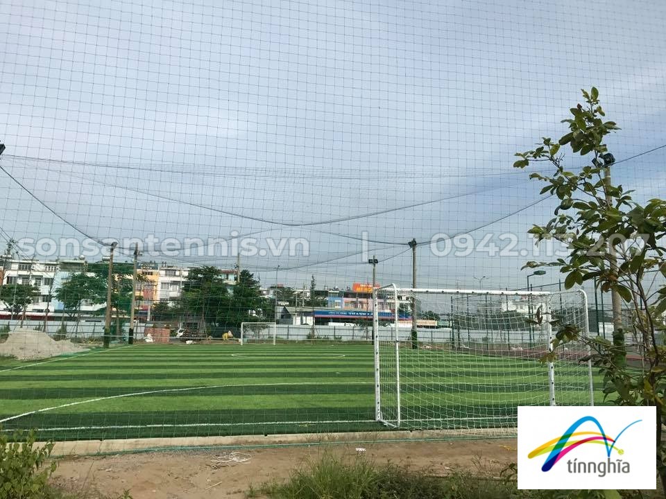 Thi công sân bóng đá cỏ nhân tạo Ba Son   Vũng Tàu